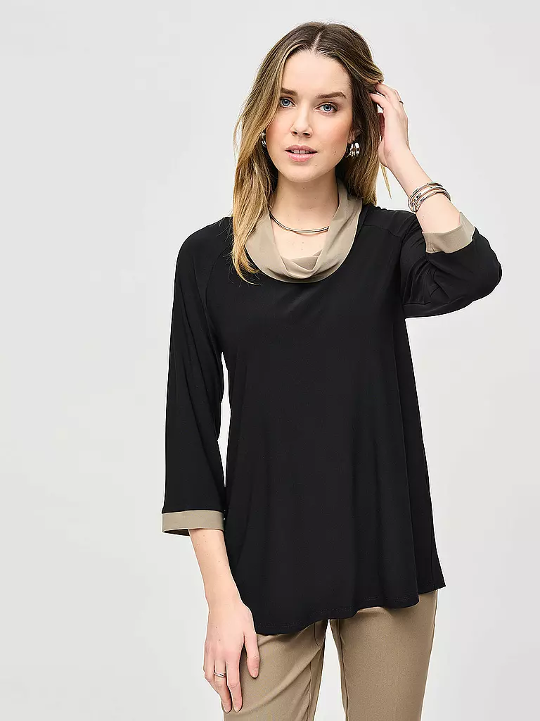 JOSEPH RIBKOFF Langarmshirt schwarz