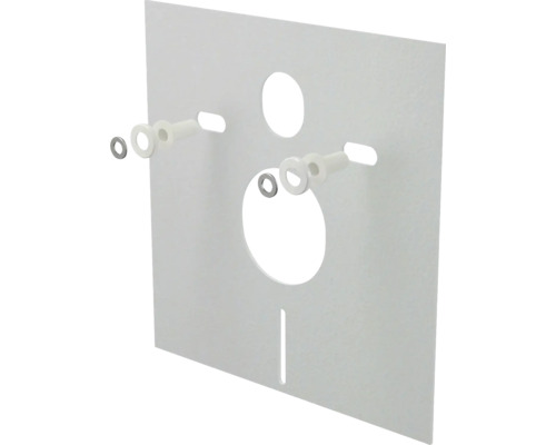 Geluidsisolatieset voor rechthoekige wandtoiletten