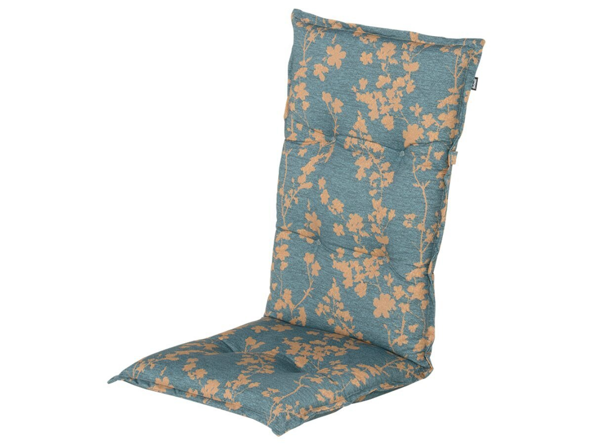 Hartman Aiko blue hoge rug tuinkussen