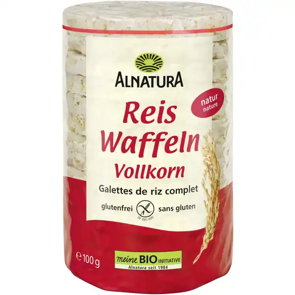 Bio Reiswaffeln Vollkorn natur
