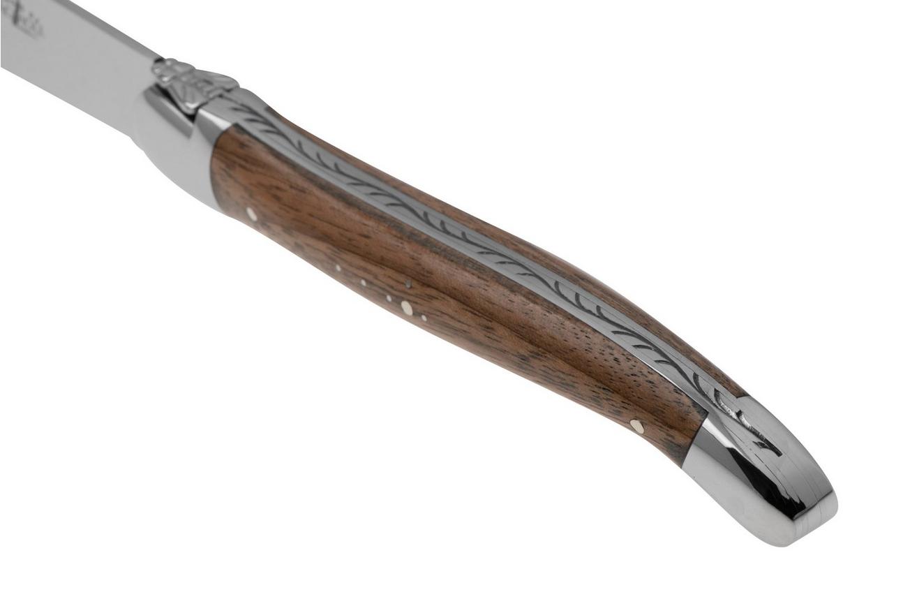 Forge de Laguiole 4560, 6-delige steakmessenset, walnoothout