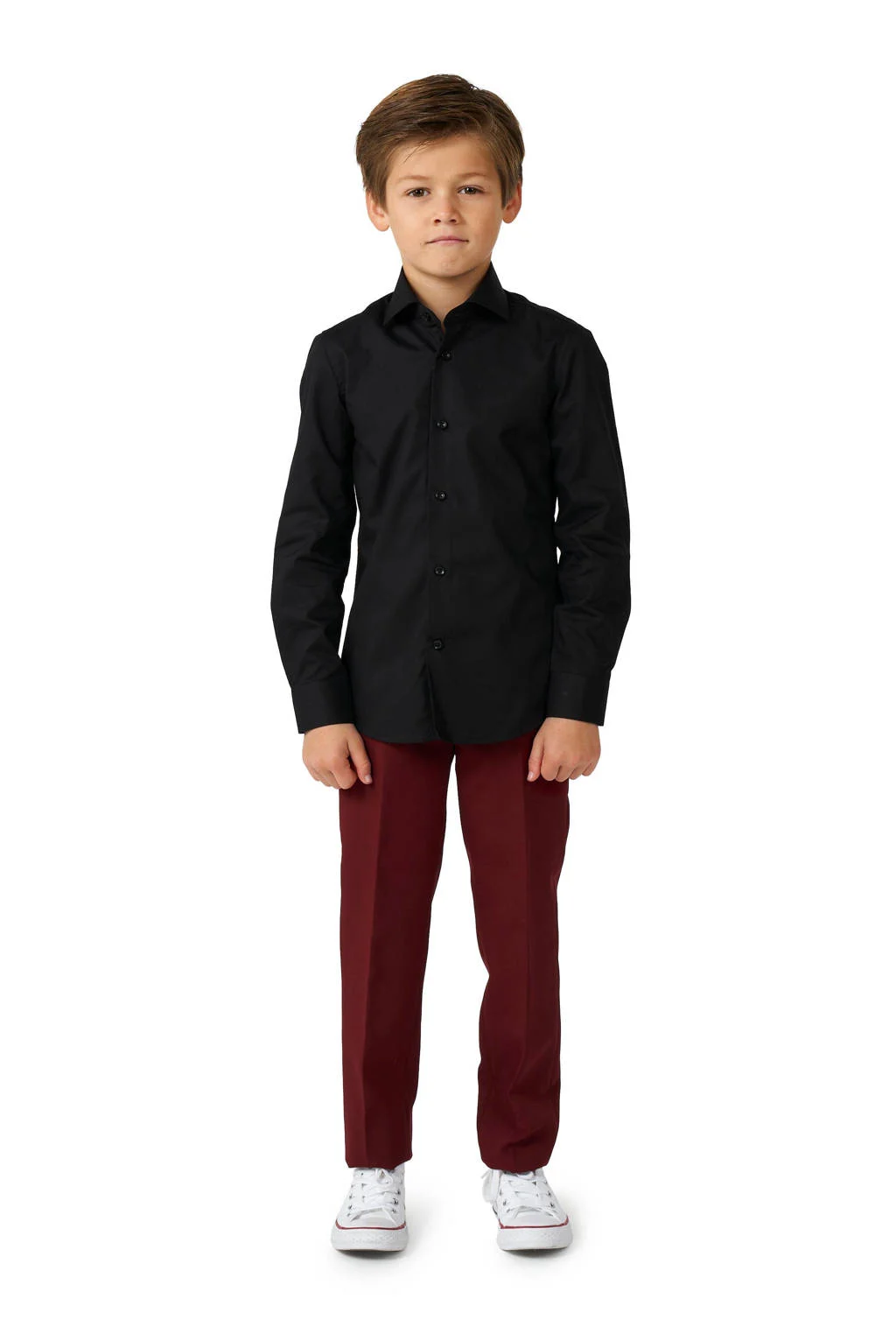 OppoSuits overhemd zwart
