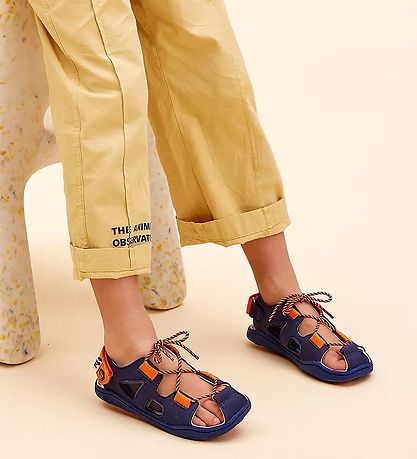 Affenzahn Sandalen - Kostenlos Elephant - Blau