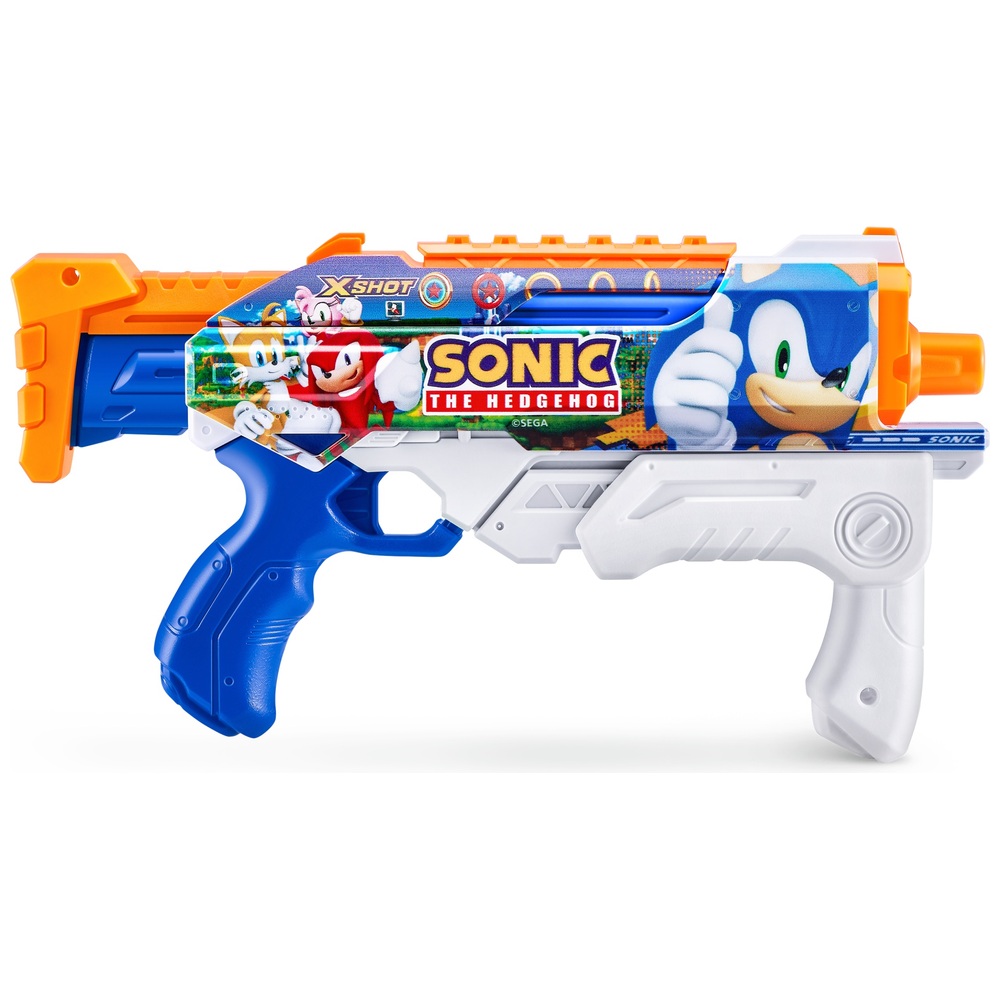 XSHOT Wasser-Schnellfüll-Skins Sonic the Hedgehog Hyperload Wasserblaster