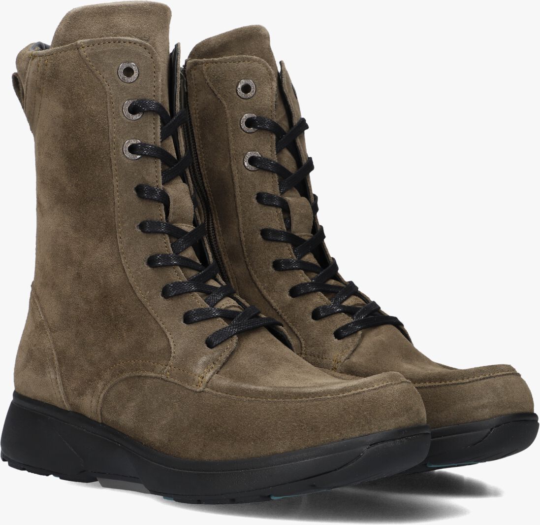groene xsensible hoge sneakers emilia
