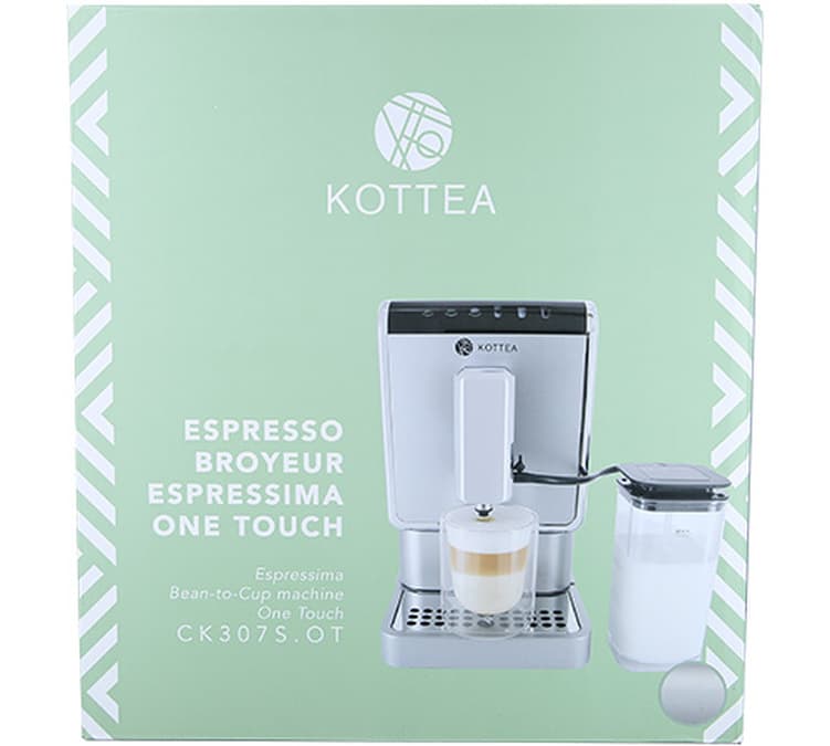 KOTTEA Espressima Silver One Touch CK307S.OT Garantie 3 ans Coloris:Gris