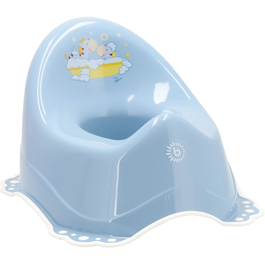 bieco Töpfchen antislip trend blau