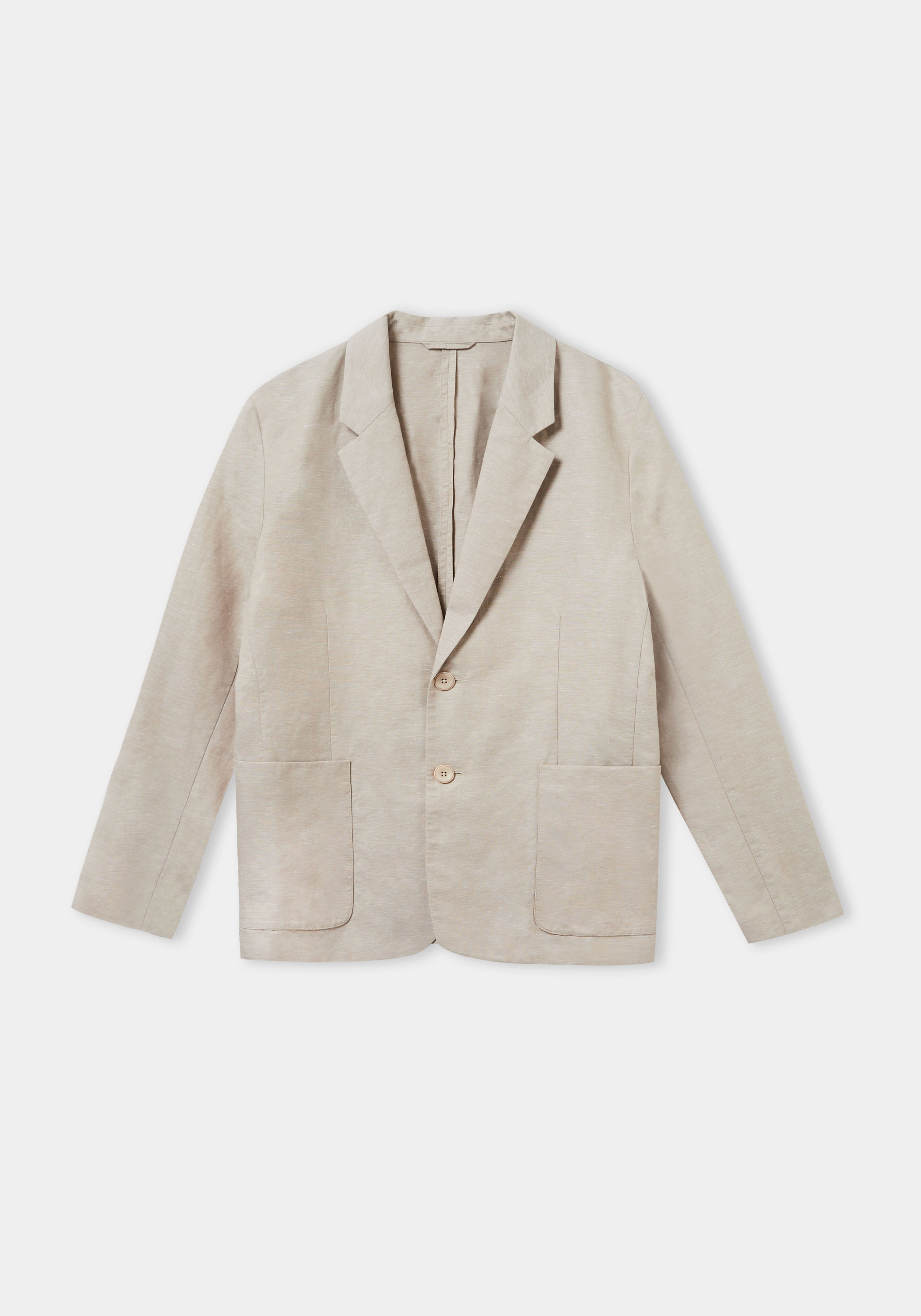 About Companions Leinen-Blazer Enver Linen Sand