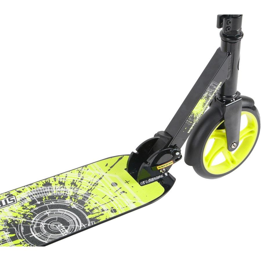 Star Scooter Roller 205mm XXL Trittbrett schwarz, grün