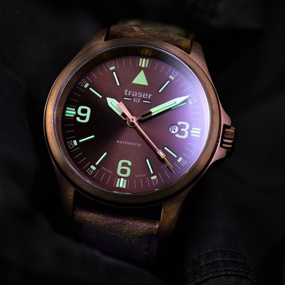 traser P67 Officer Pro Automatic Bronze Brown