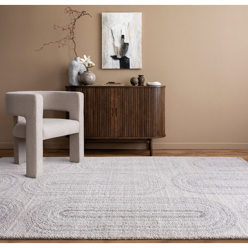 GULVTEPPE KIETA ULL/BOMULL 160X230CM BEIGE