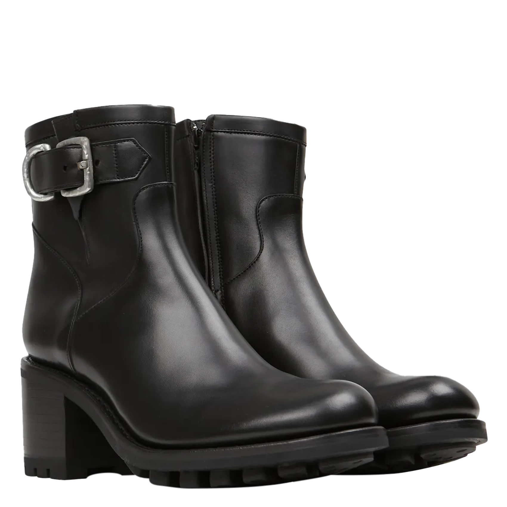 JUSTY 70 - Bottines en cuir | Noir