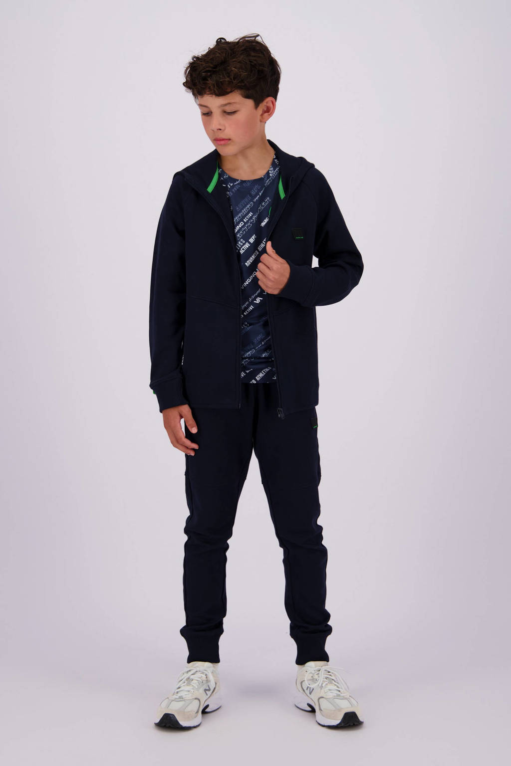 Vingino sweatvest Olympic diep donkerblauw
