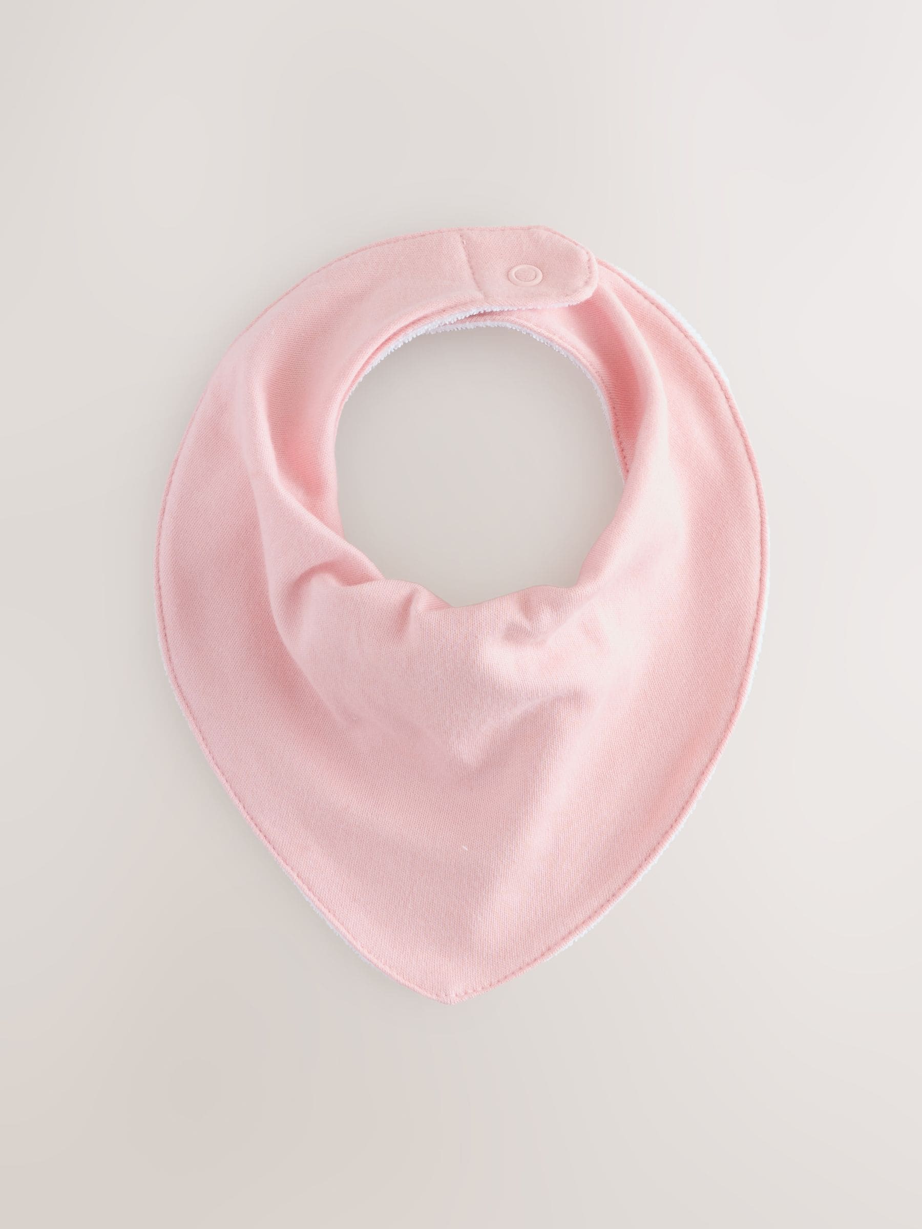 Roze - Set van 5 Dribble babyslabbetjes