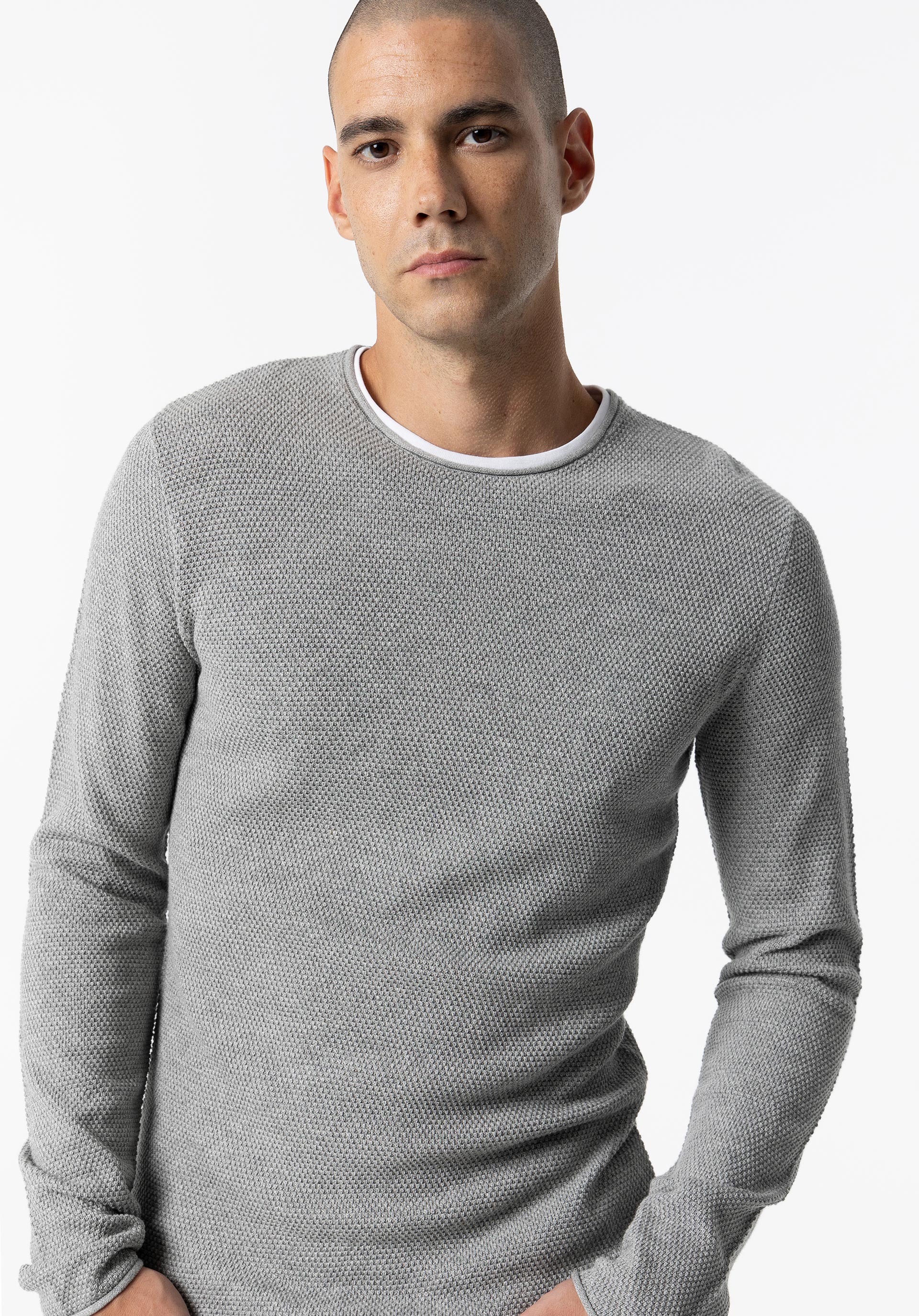 Camisola Combinada Textura