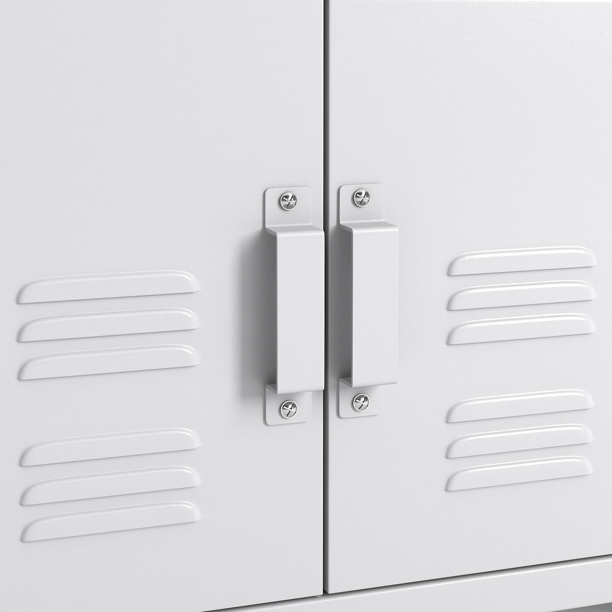 LA REDOUTE INTERIEURS<br>Móveis baixos de metal, 2 portas, Hiba