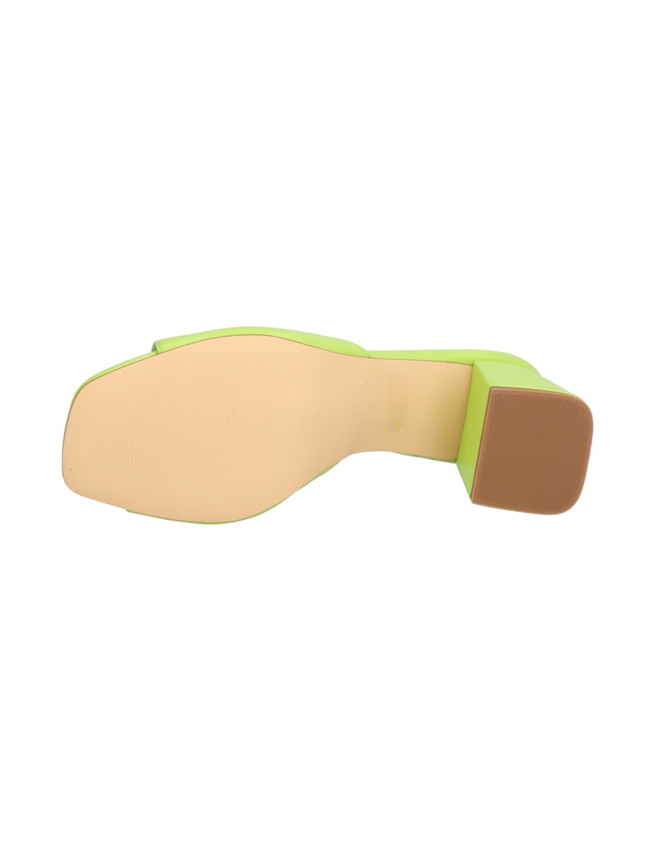 Glattleder Pantoffel