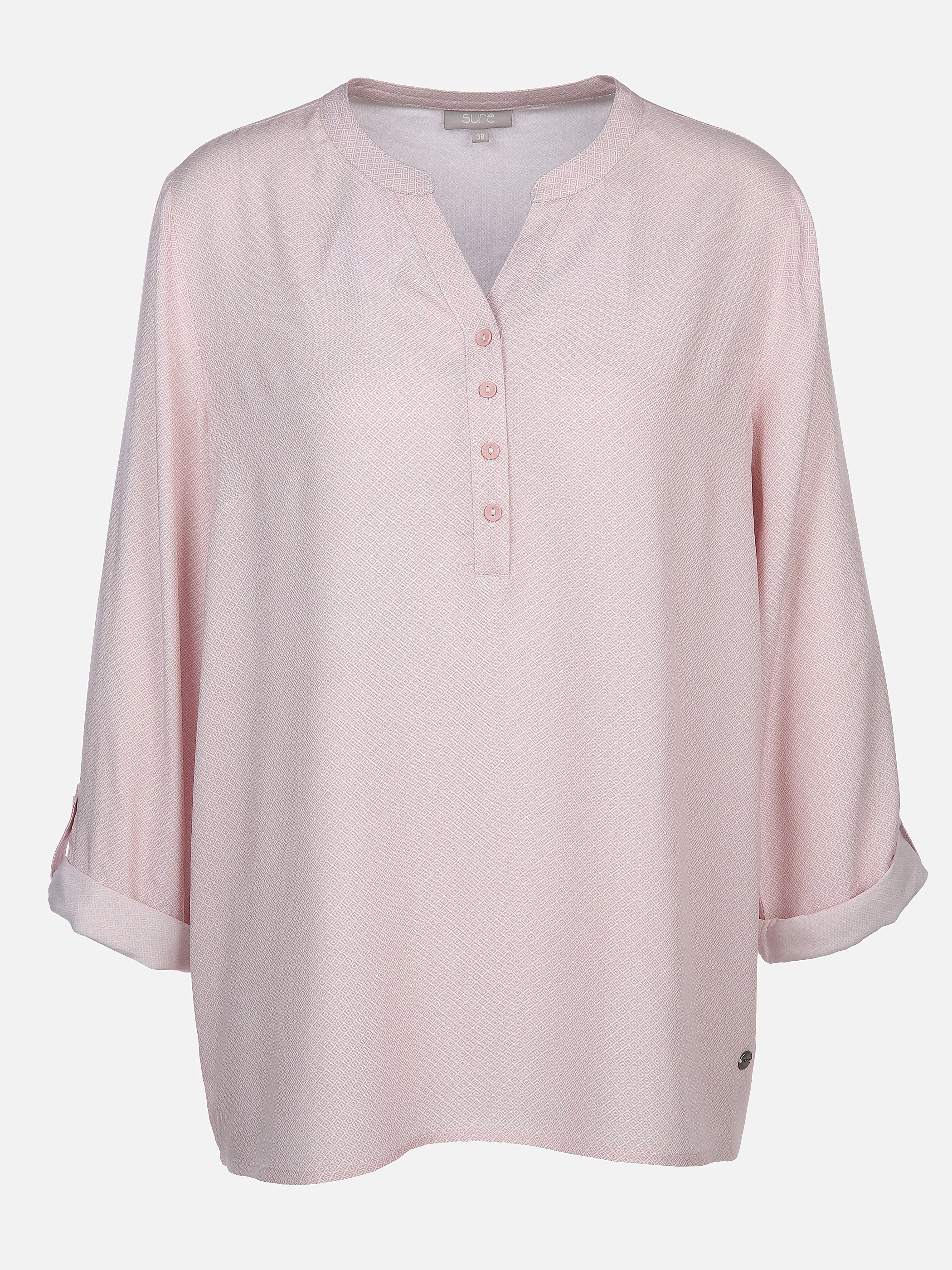 Damen Bluse im Minimalprint