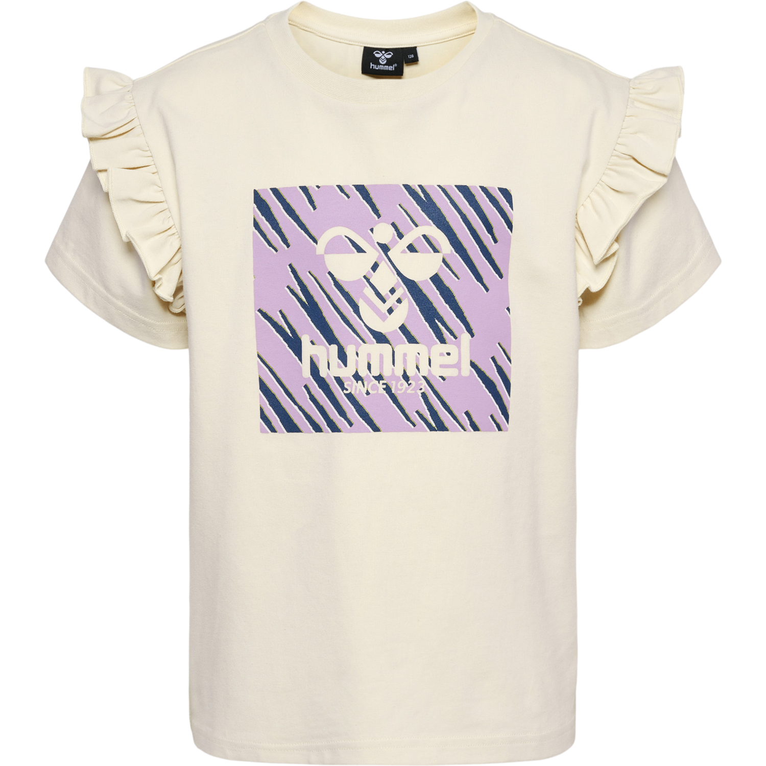 hmlFLOWY RUFFLE T-SHIRT S/S