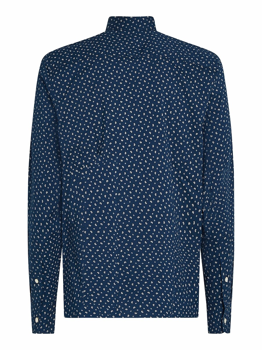 TOMMY HILFIGER<br>Camisa de popeline estampada