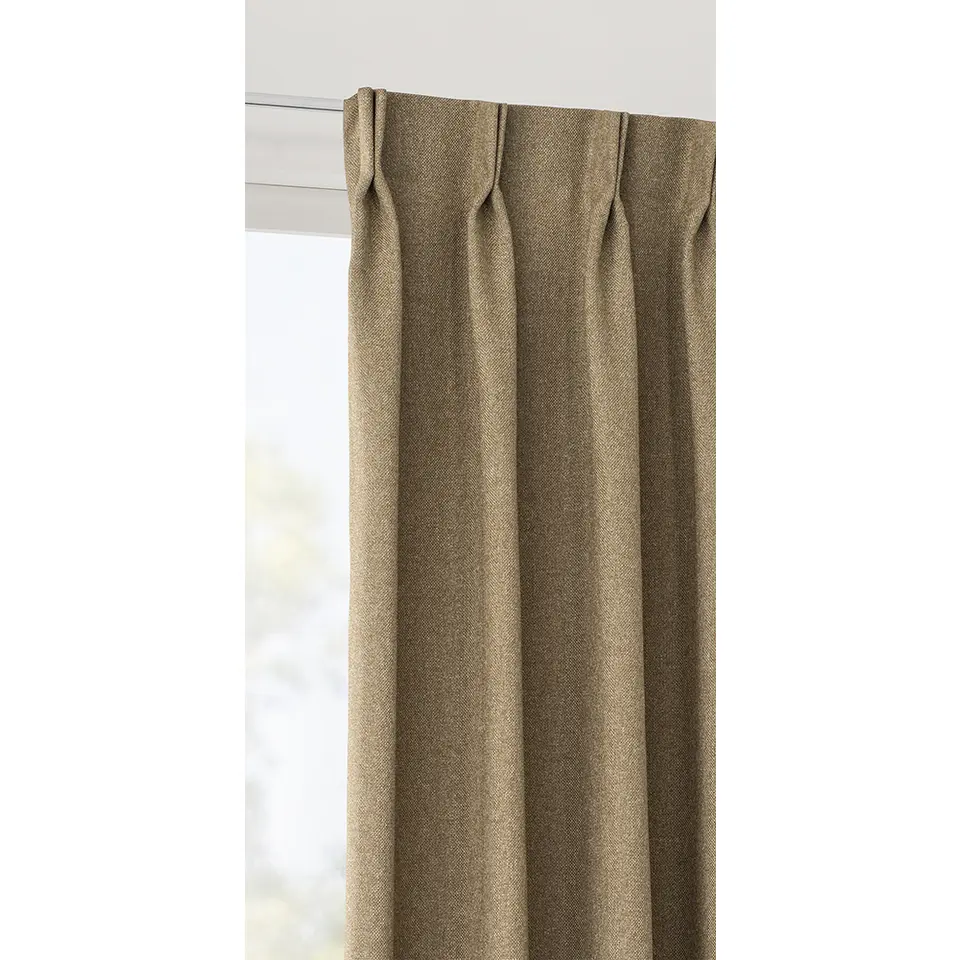 Gordijnstof Jeroen lichtdoorlatend - taupe