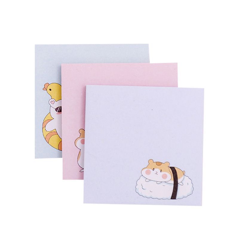 Schooltijd - Cartoon Print Sticky Notes