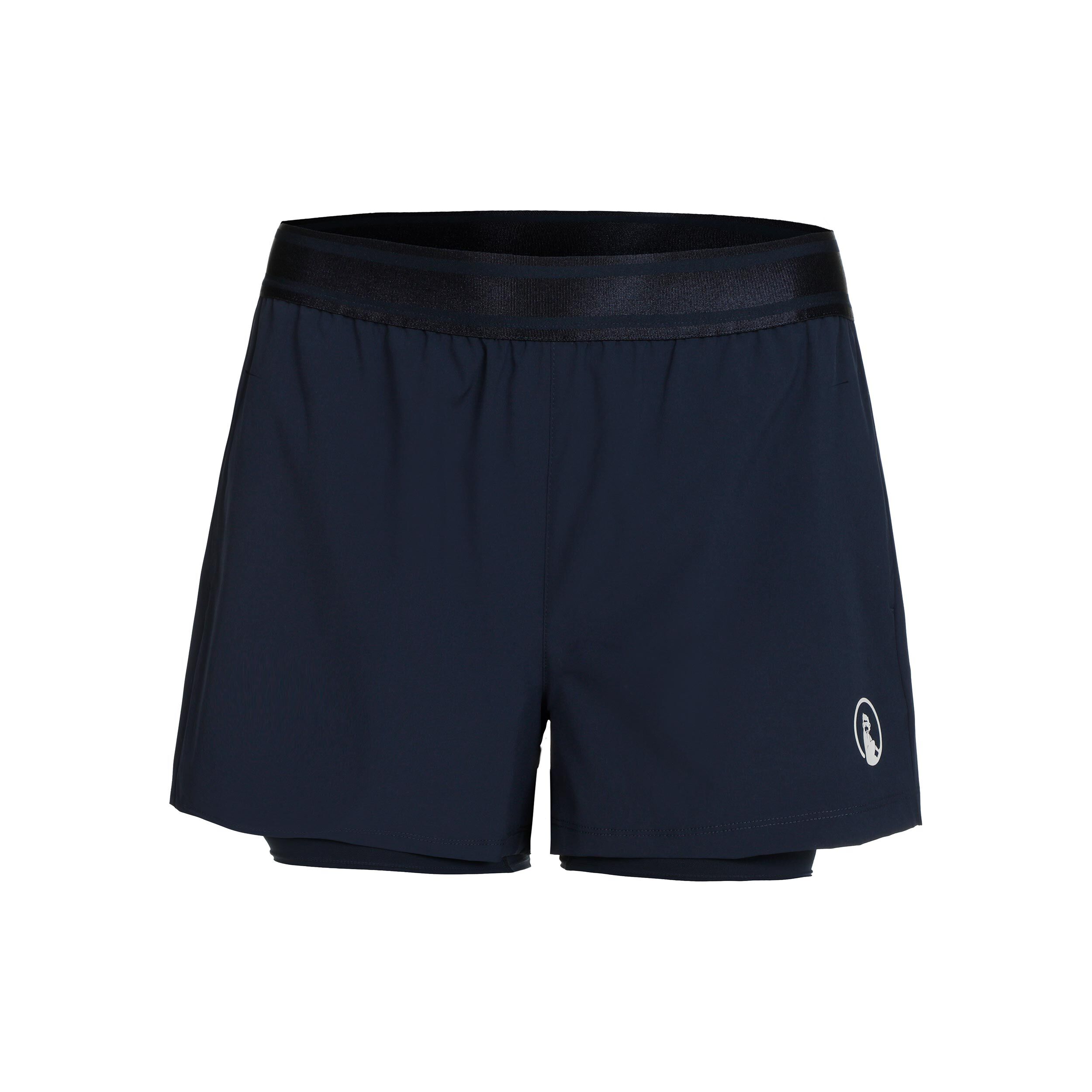 Quiet Please Point 2in1 Shorts Femmes - Bleu Foncé