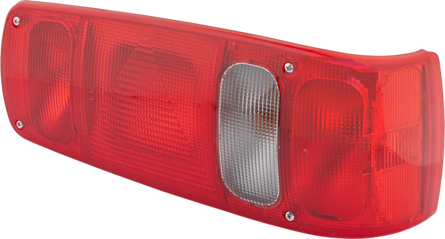 Hella Heckleuchte Caraluna I für Anhänger rechts mit Rückstrahllicht / Rückfahrlicht / Seitenmarkierungslicht / Blinklicht / Bremslicht / Schlusslicht