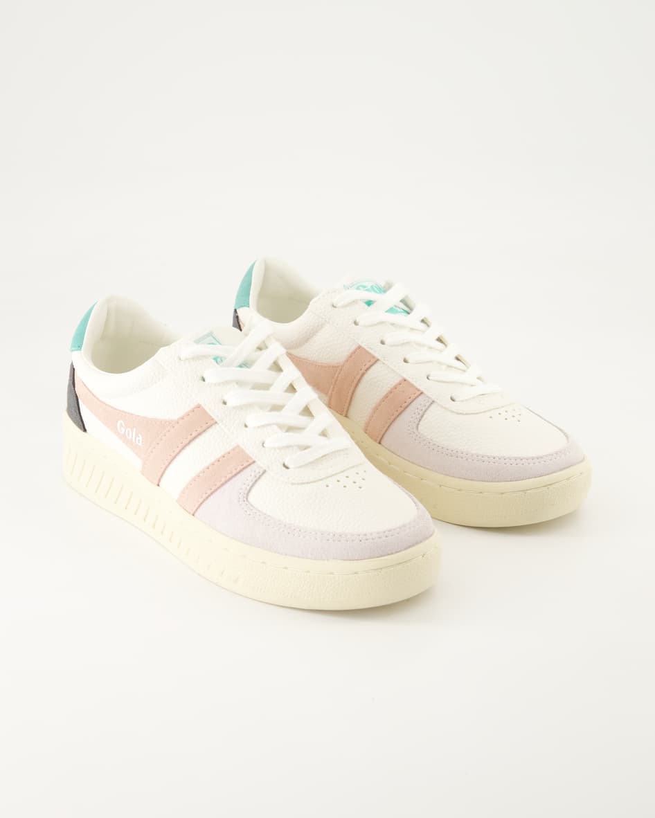 Gola Grandslam Trident Sneaker in Weiß