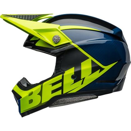 Casque cross Bell MOTO-10 SPHERICAL SLICED 2024 - Jaune