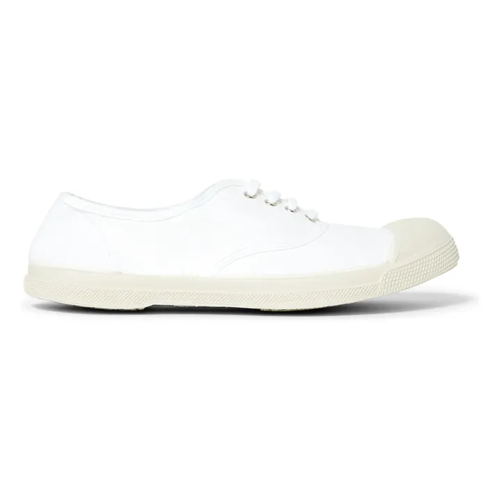Bensimon Tennis Lacets Vegan | Blanc