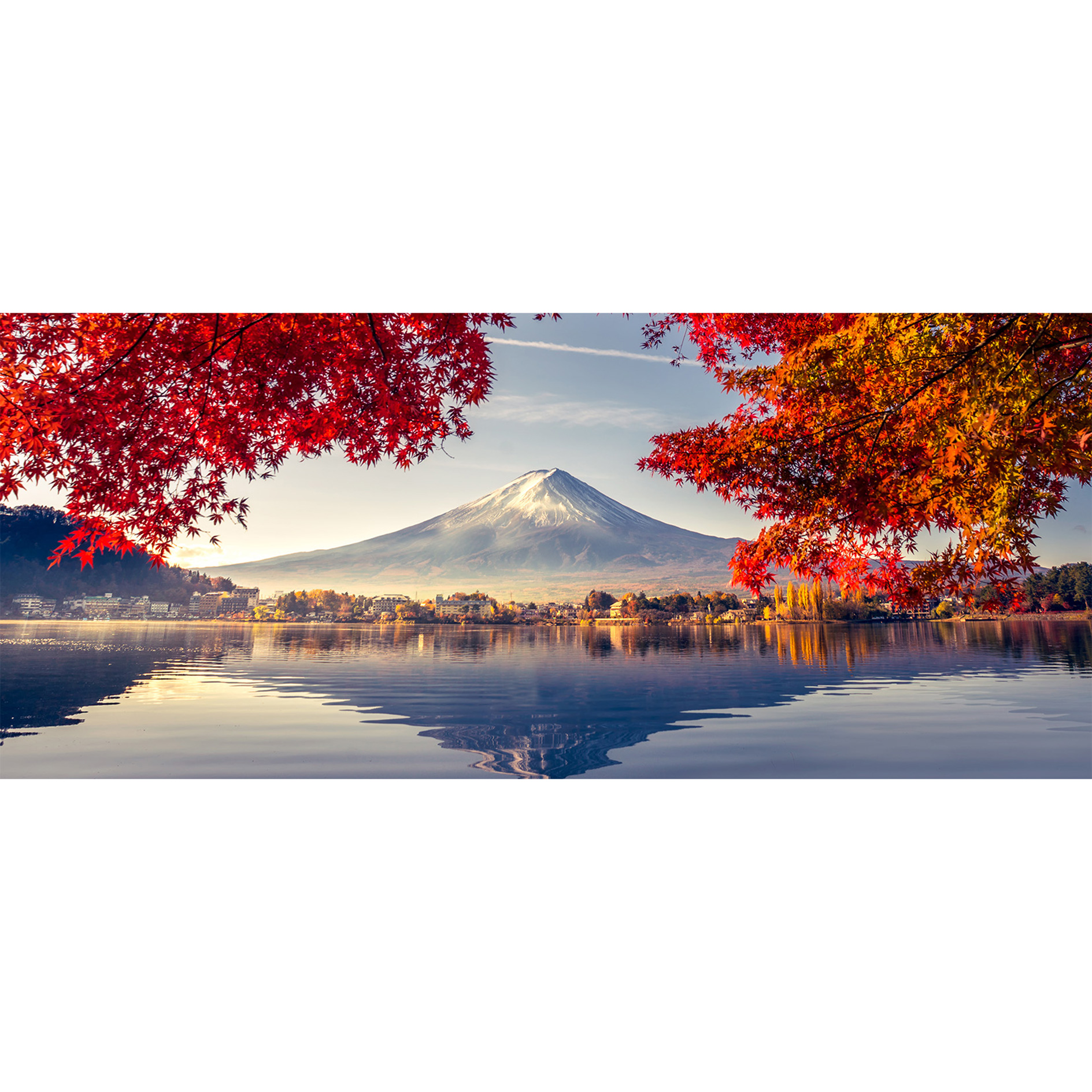 Keilrahmenbild SEEBLICK - 140x60 cm