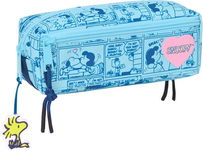 Snoopy Trippelpennal Love, Lyseblå