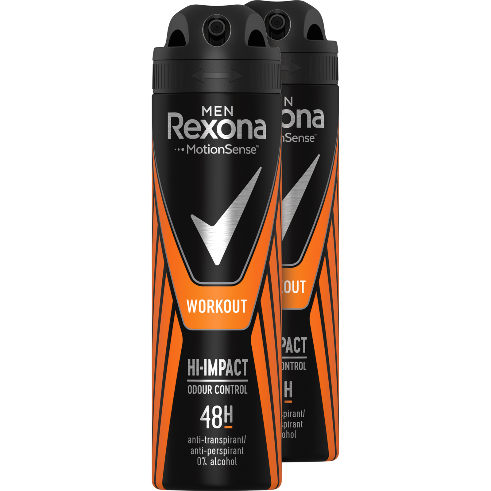 Rexona Deodorant Aero Workout Men 2 x 150 ml