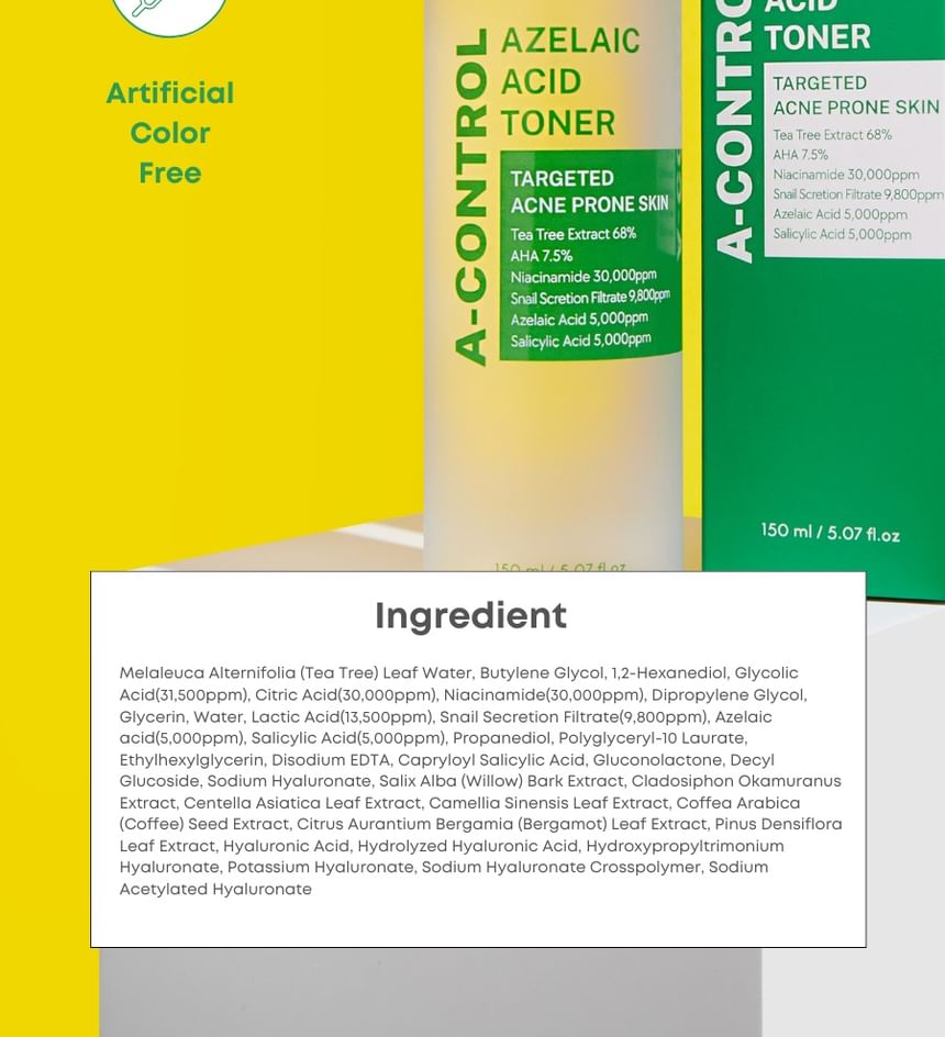 NINELESS - A-Control Azelaïnezuur Toner