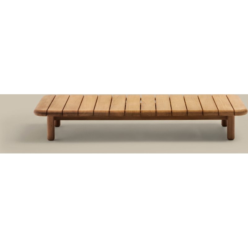 Table basse Turqueta en bois de teck 140 x 70 cm