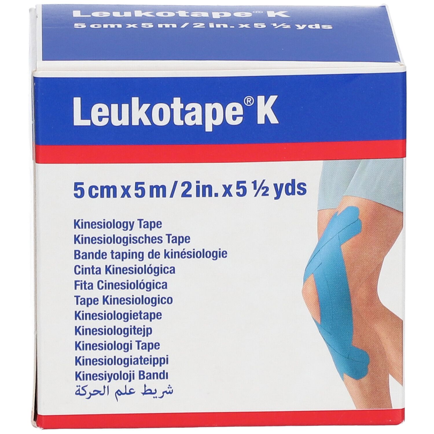 Leukotape® K 5 cm x 5 m blau