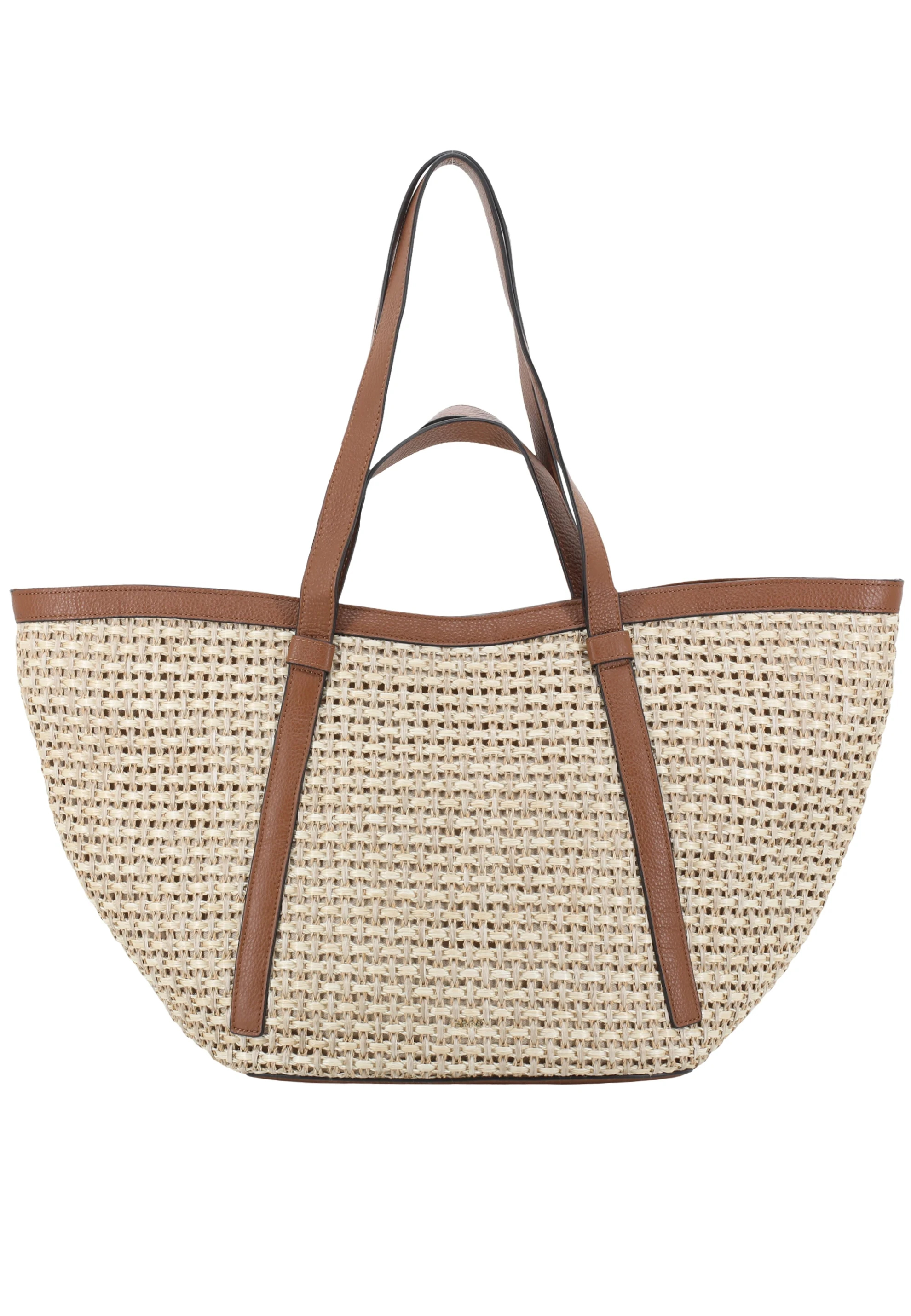Shopper COSMO large Raffia/leather Standard