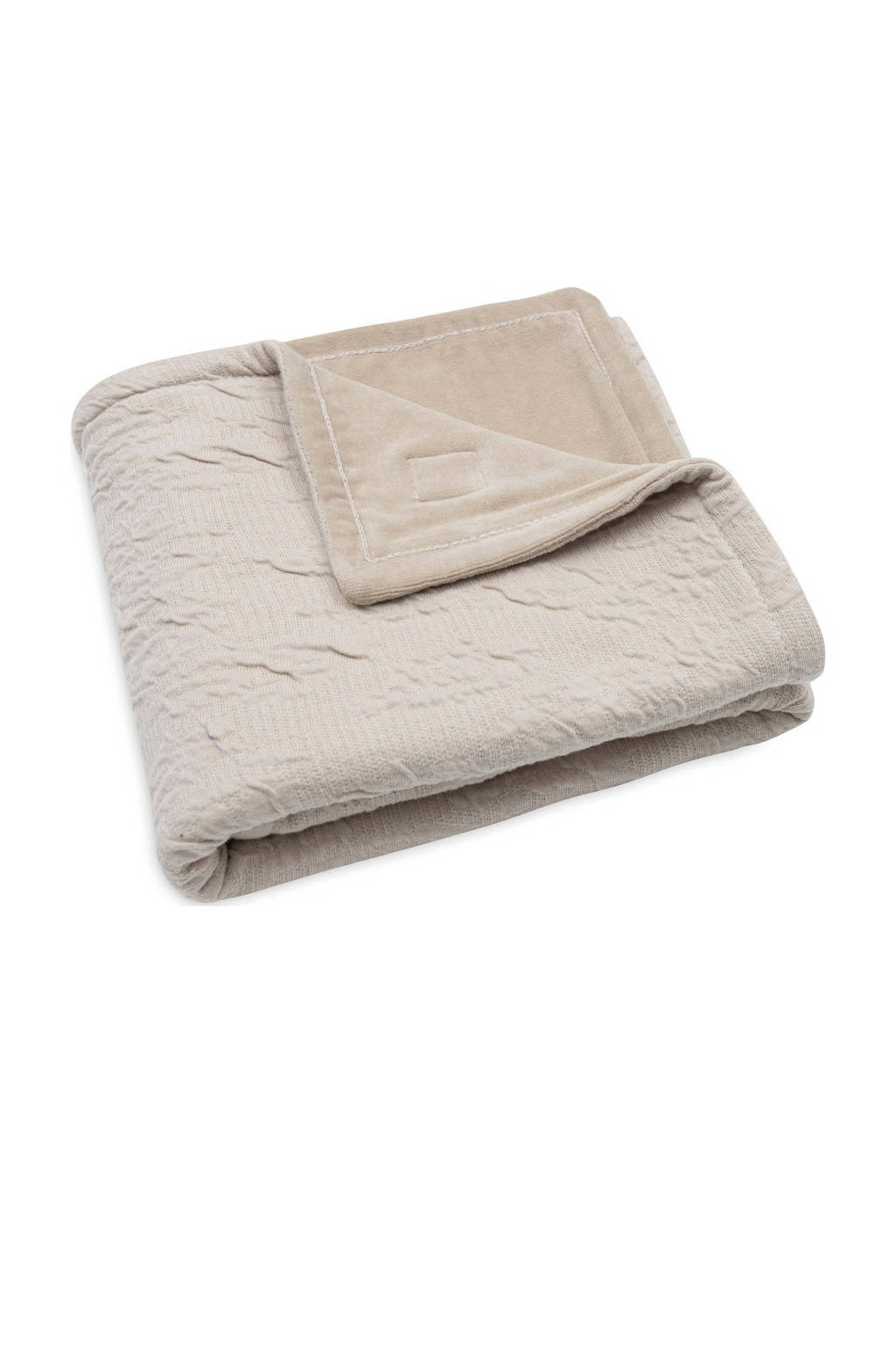 baby wiegdeken 75x100cm Soft Waves - Nougat/Velvet
