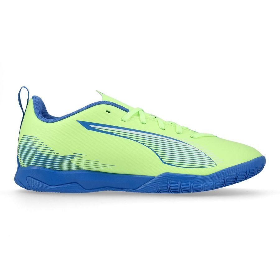 PUMA Ultra 5 Play IT Lights Out - Fizzy Apple/Blanc/Bleu Enfant