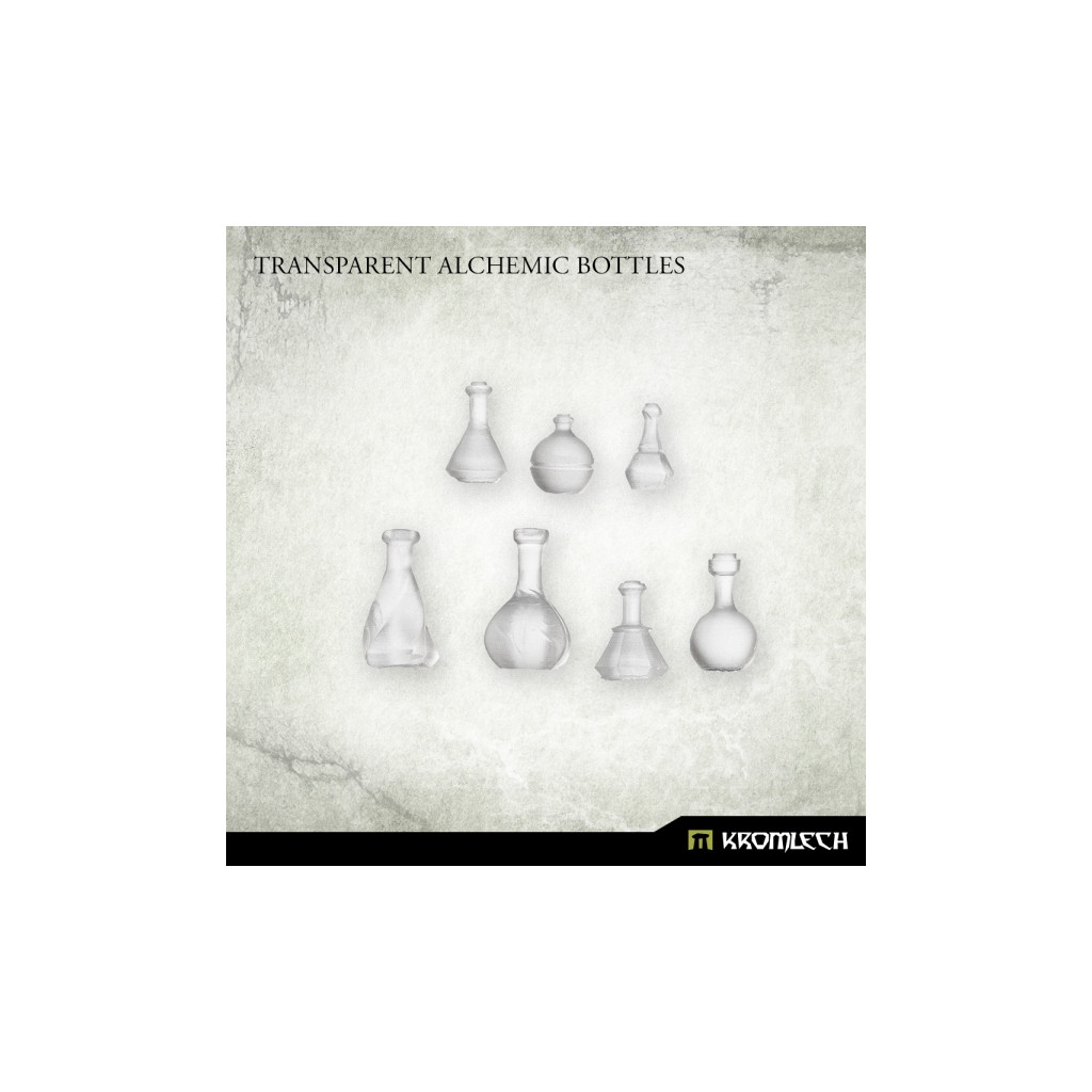 Transparent Alchemic Bottles