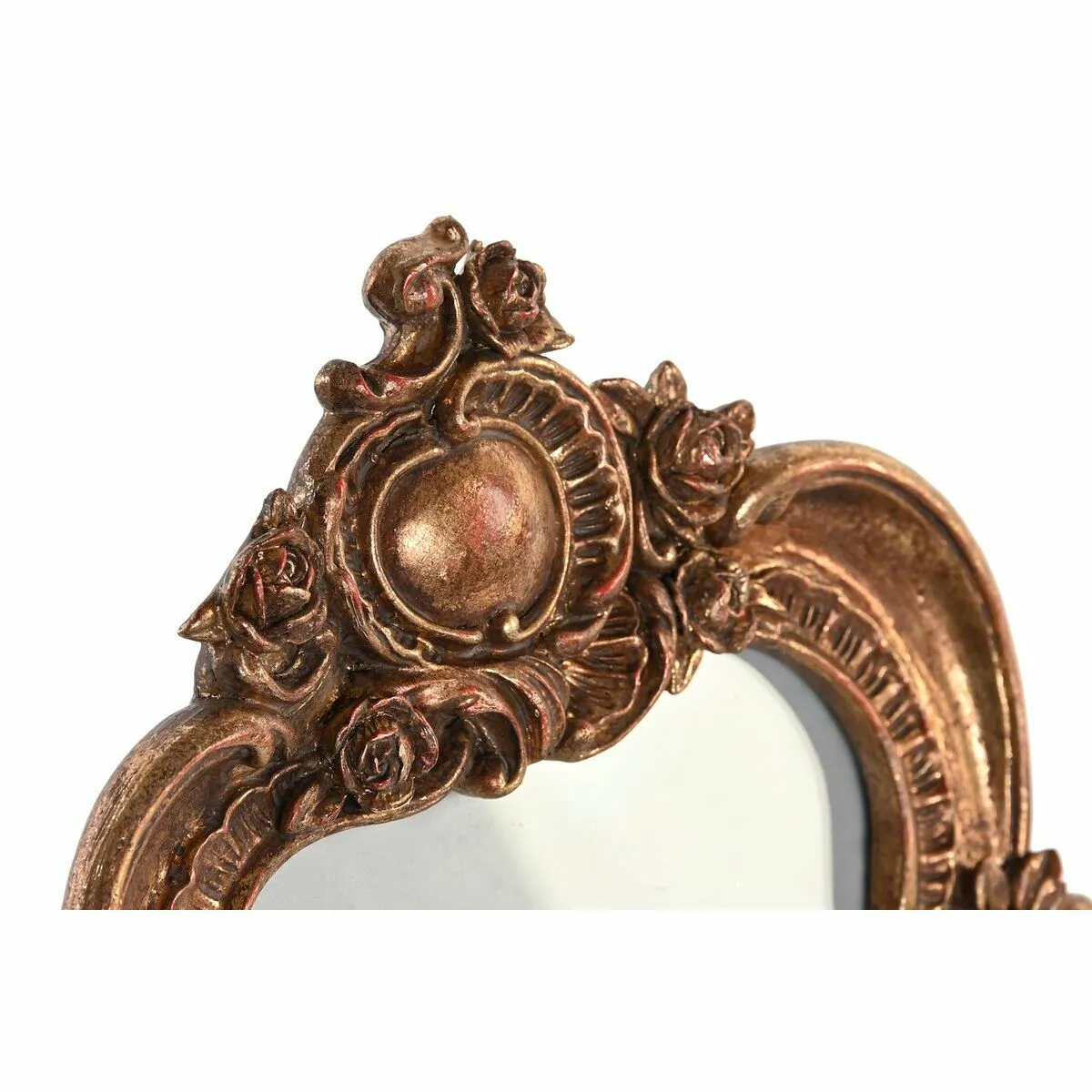 DKD Home Decor Cadre photo Doré Résine