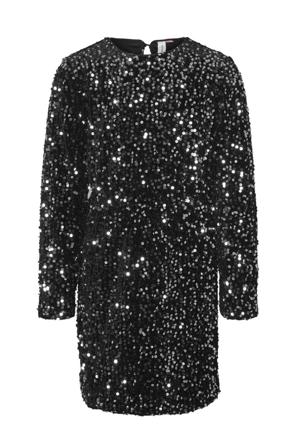 VERO MODA GIRL jurk VMBELLA zwart/zilver