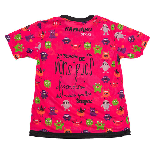 Camiseta de corrida Kamuabu Monstruos 90g