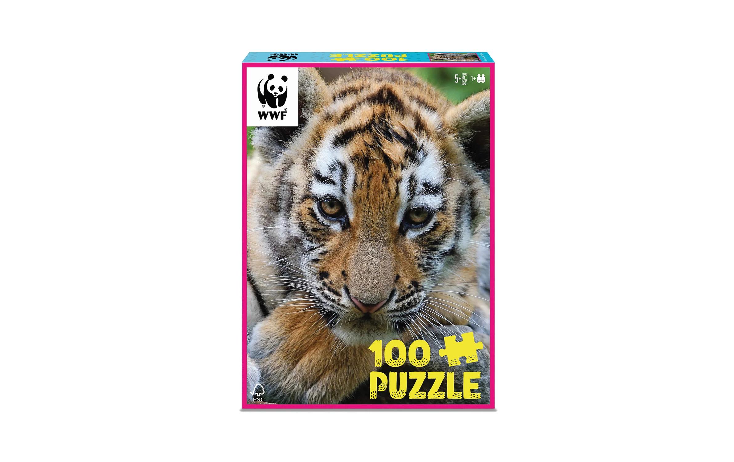 Puzzle Tigerjunge 100 TeileKinderpuzzle