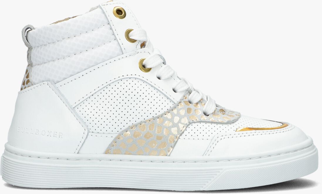 BULLBOXER witte bullboxer lage sneakers aop508