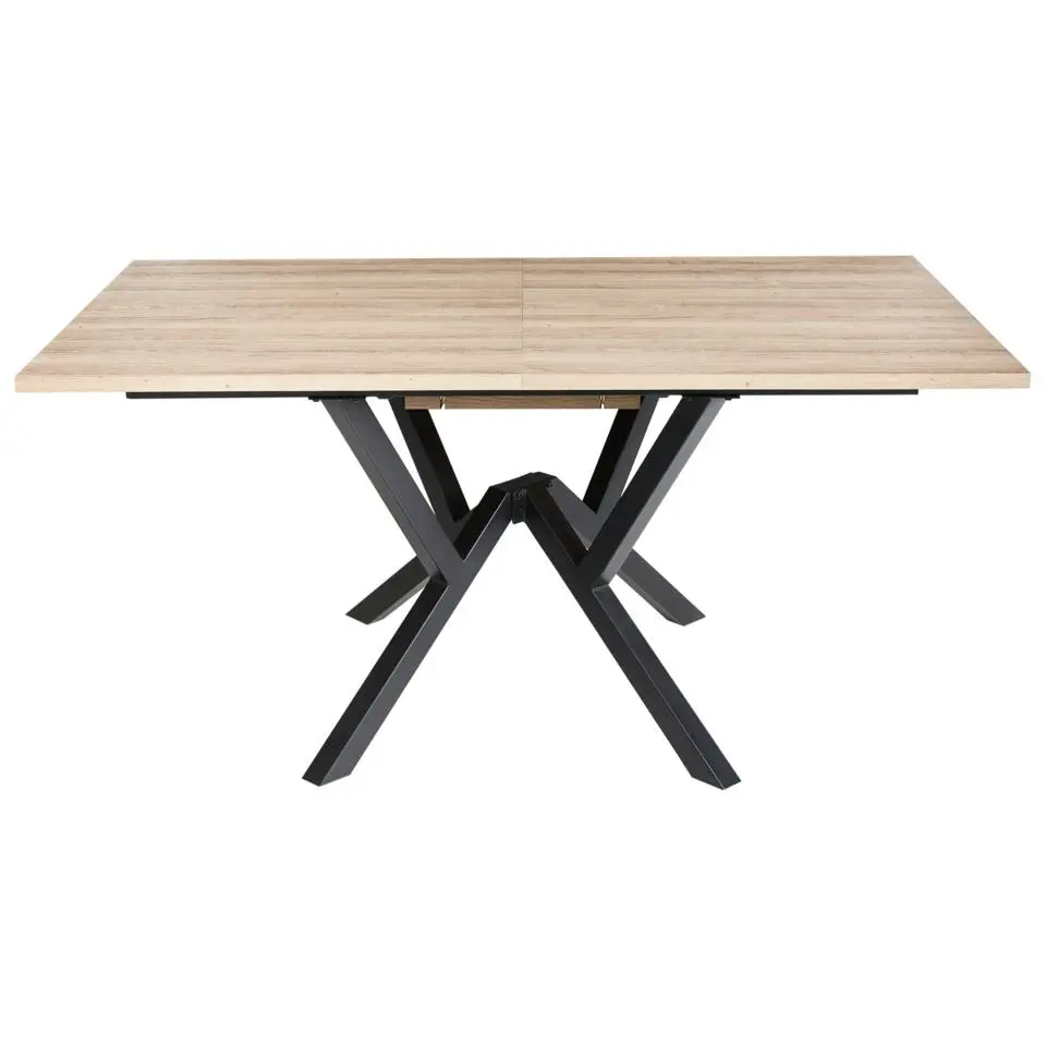ANSELL - Uitschuifbare eettafel - Lichtbruin - MDF