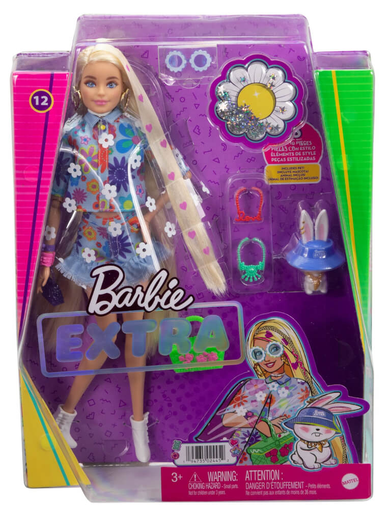 Barbie Extra Puppe (Flower Power)