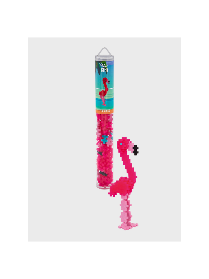 Plus-Plus - Pearl Mix & Flamingo Bundle