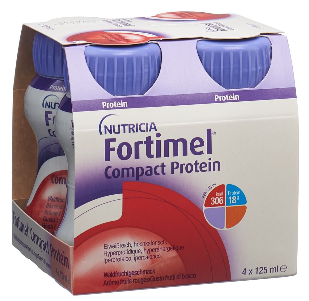 FORTIMEL Compact Protein liq Waldfrucht Fl 125 ml